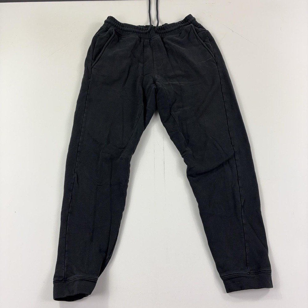 Outdoor Voices Sweatpants Mens Medium Gray Cotton Joggers Elastic Waist Pockets